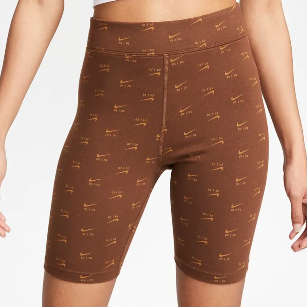 Nike high waisted shorts - large